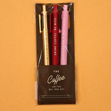 Load image into Gallery viewer, The Coffee Person - Jotter Pen Set