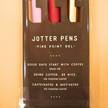 Load image into Gallery viewer, The Coffee Person - Jotter Pen Set