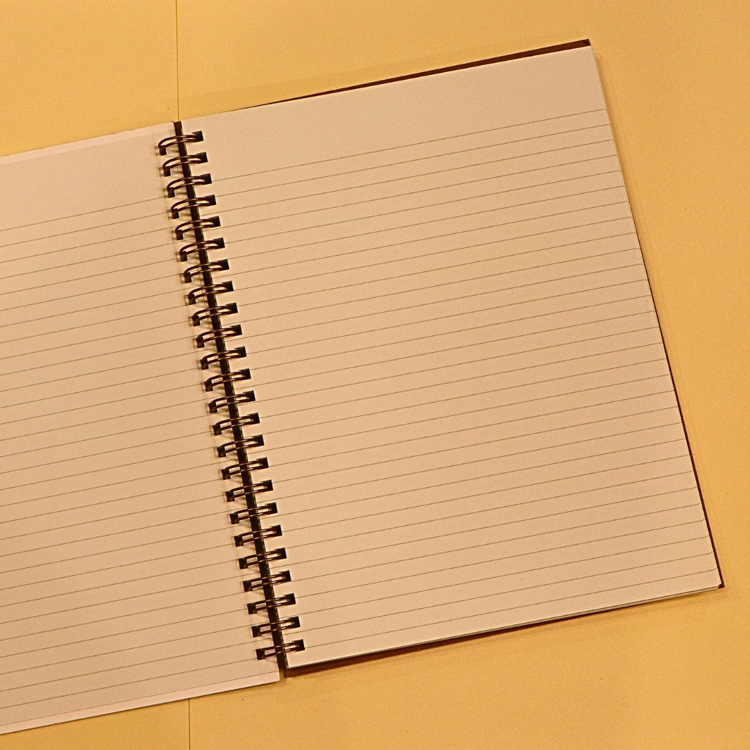Lined Coffee Journal