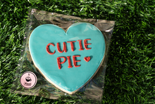 Load image into Gallery viewer, Decorated Shortbread Cookies Large Valentines Hearts (Local Pickup Only)