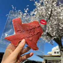 Load image into Gallery viewer, Texas Valentine's Shortbread Cookie