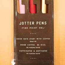 Load image into Gallery viewer, The Coffee Person - Jotter Pen Set
