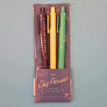 Load image into Gallery viewer, The Dog Person - Jotter Pen Set
