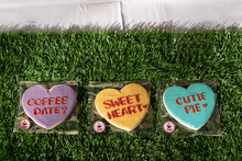 Load image into Gallery viewer, Decorated Shortbread Cookies Large Valentines Hearts (Local Pickup Only)
