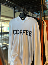 Load image into Gallery viewer, COFFEE Long Sleeve Hooded Tee
