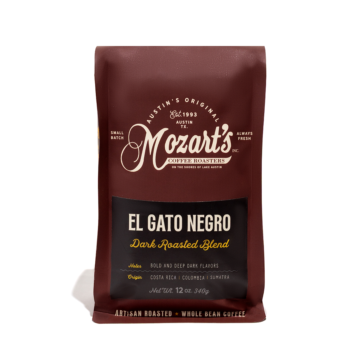 El Gato Negro: Dark Roast Blend – Mozart's Coffee Roasters
