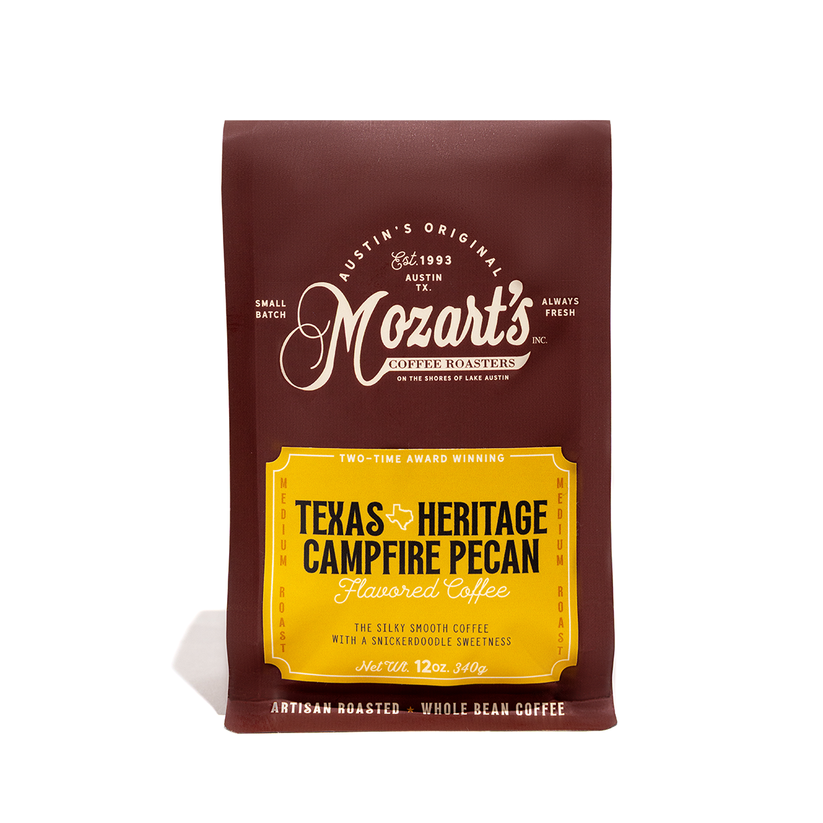 Texas Heritage Campfire Pecan – Mozart's Coffee Roasters