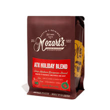 Load image into Gallery viewer, Mozart&#39;s ATX Holiday Blend: Deep Medium European Roast
