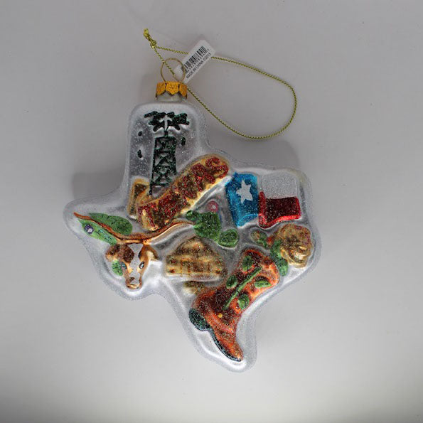 Texas State Ornament