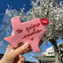 Load image into Gallery viewer, Texas Valentine&#39;s Shortbread Cookie
