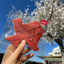 Load image into Gallery viewer, Texas Valentine&#39;s Shortbread Cookie
